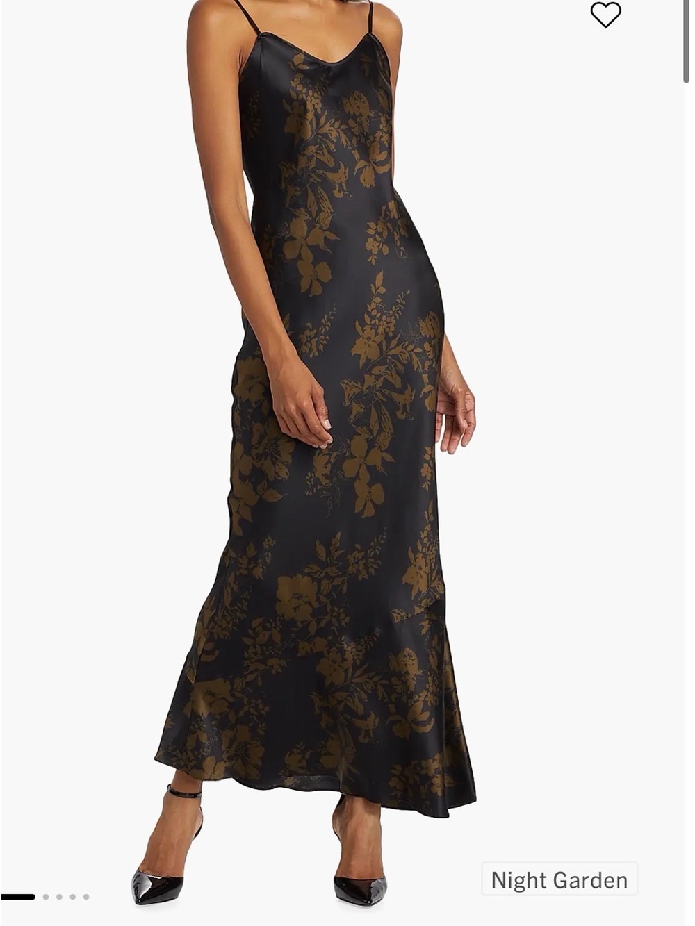 Reformation Parma Silk Floral Dress